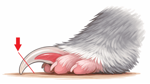 ハムスターの爪切りでの切る目安